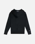 SSS REALISM RADIANT KNIT BLACK HOODIE