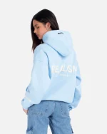 SSS REALISM COURT BOXY SKY BLUE HOODIE