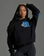 SSS REALISM COLLEGE TEAM BLACK HOODIE