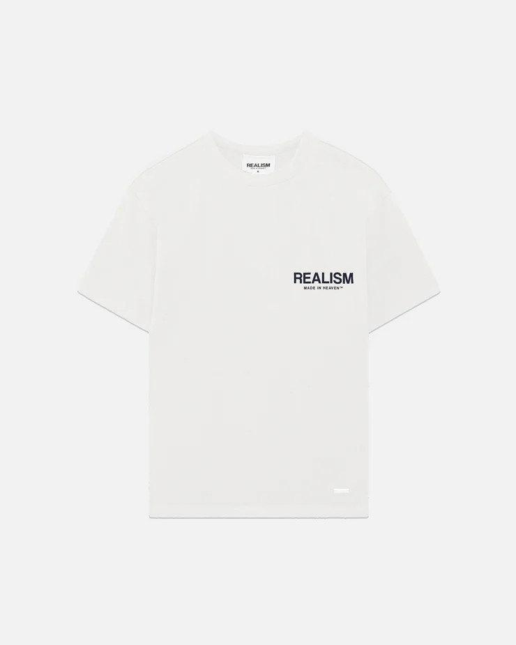 SSS REALISM HEAVEN LOGO TEE PILOT NAVY SSS REALISM HEAVEN LOGO TEE PILOT NAVY