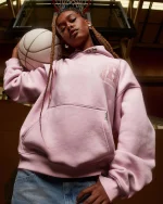 SSS REALISM GRANDSTAND BABY PINK HOODIE