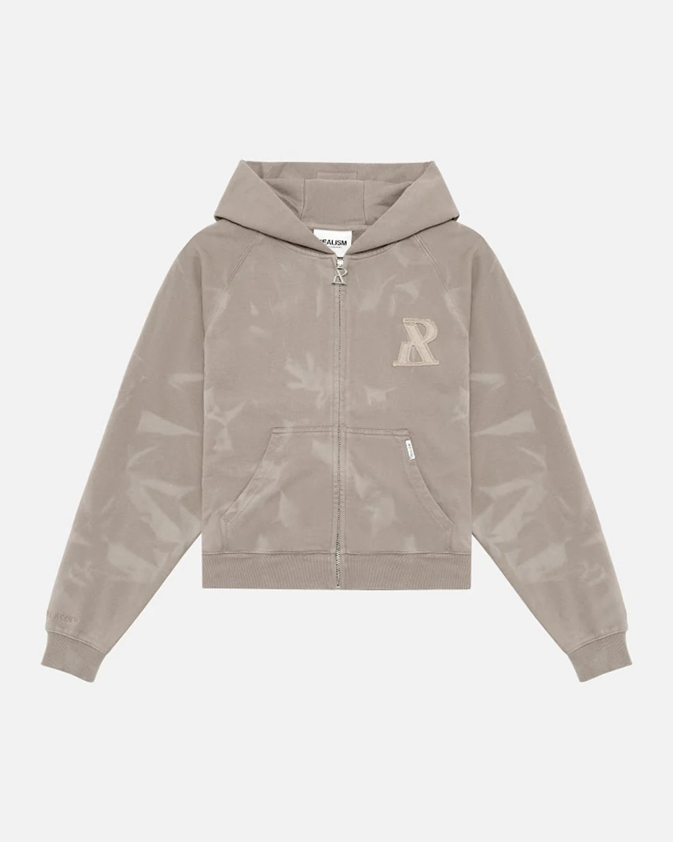 SSS REALISM LEGACY ZIP HOODIE STONE WASHED SSS REALISM LEGACY ZIP HOODIE STONE WASHED