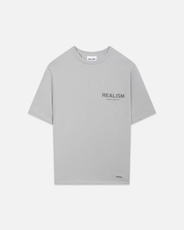 SSS REALISM BACK LOGO TEE SMOKE SSS REALISM BACK LOGO TEE SMOKE
