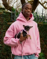 SSS REALISM COURT BOXY CANDY PINK HOODIE