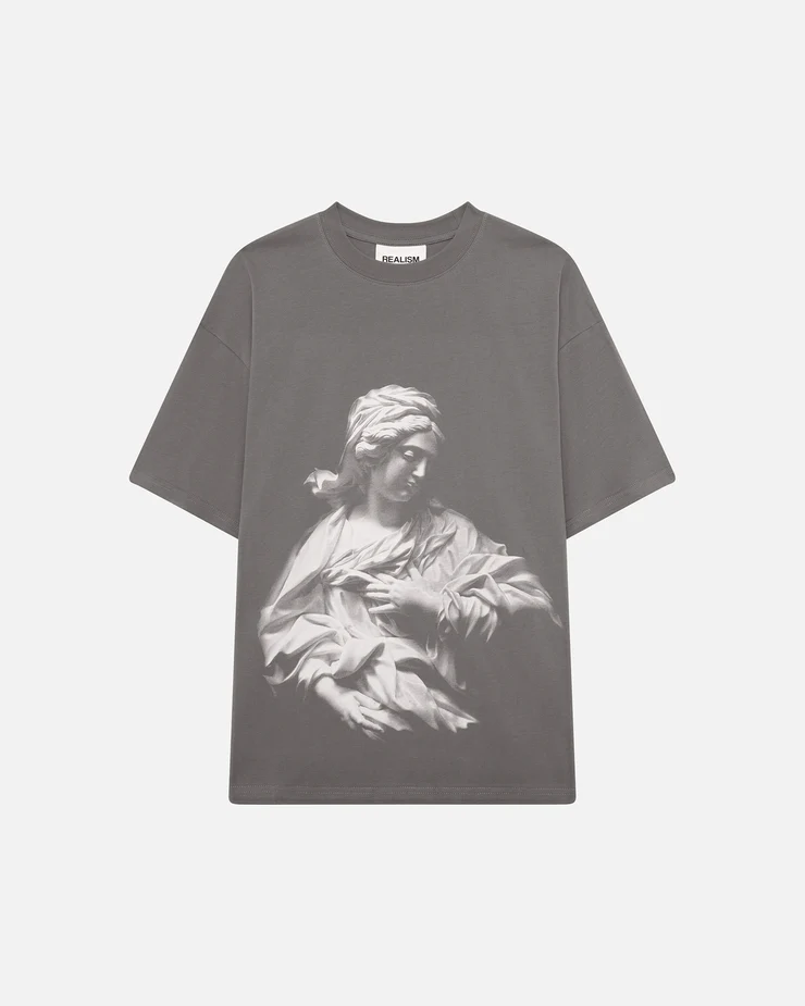 SSS REALISM MERCY RELAXED TEE FADED GREY SSS REALISM MERCY RELAXED TEE FADED GREY