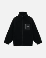 REALISM STRIDE SHERPA JACKET BLACK