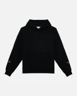 SSS REALISM COURT BOXY BLACK HOODIE