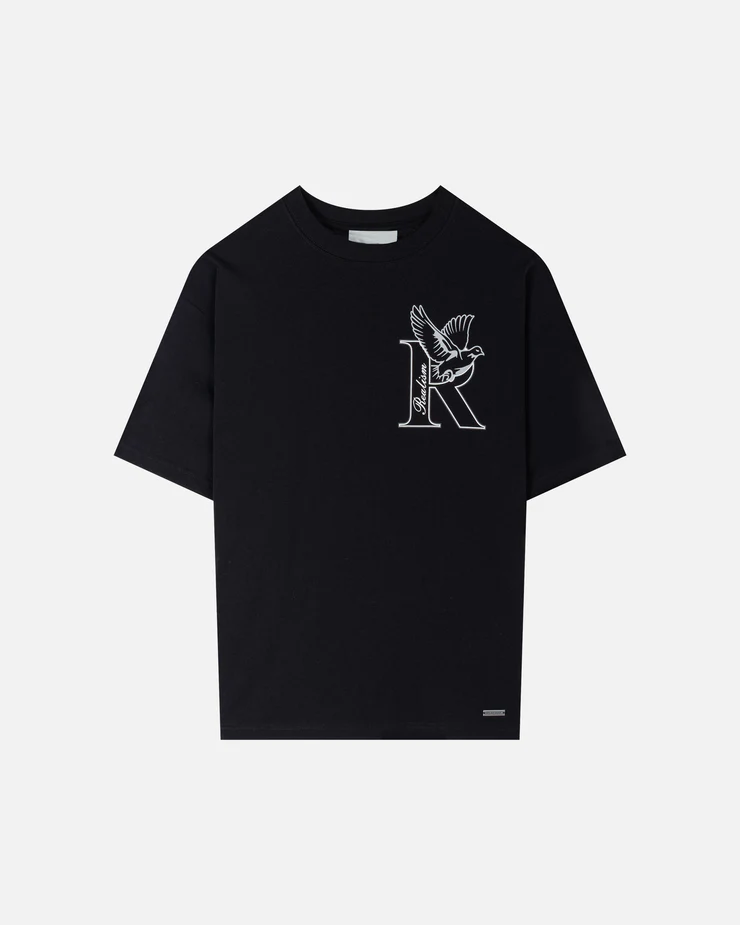 SSS REALISM DOVE LOGO TEE MONOCHROME SSS REALISM DOVE LOGO TEE MONOCHROME