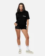 SSS REALISM HEAVEN LOGO TEE JET BLACK