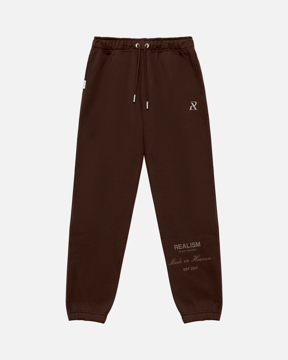 REALISM RADIANT SWEATPANTS MOCHA REALISM RADIANT SWEATPANTS MOCHA
