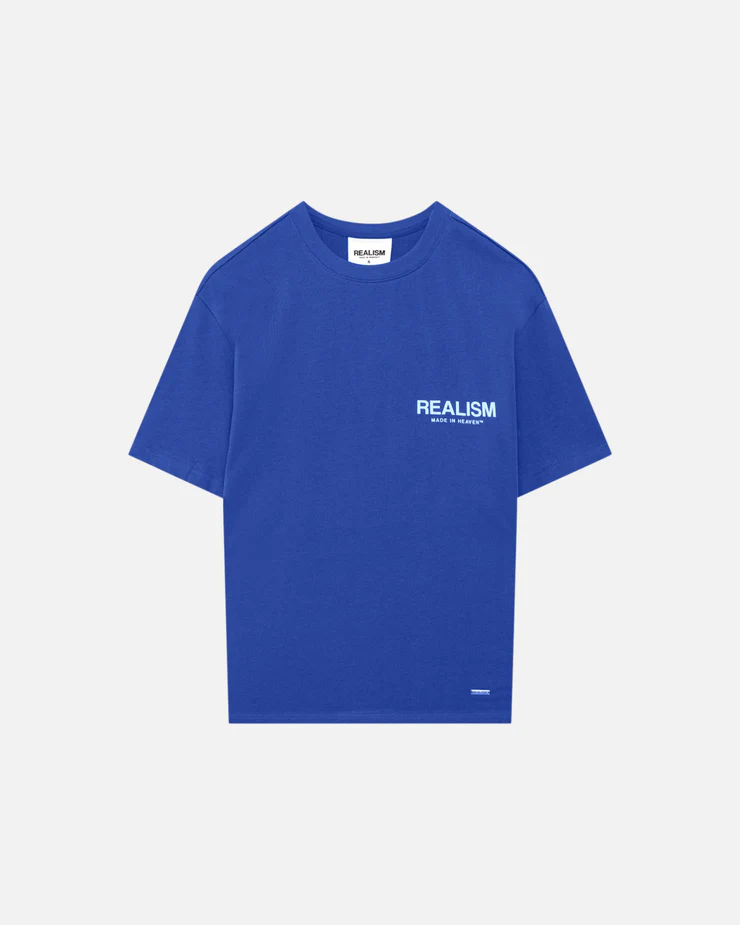 SSS REALISM HEAVEN LOGO TEE ULTRAMARINE SSS REALISM HEAVEN LOGO TEE ULTRAMARINE